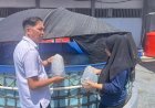 Program Perikanan Berlanjut, Rutan Balikpapan Tebar Ribuan Benih Lele Lagi