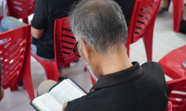 Pemenuhan Hak Beribadah, Warga Binaan Nasrani Rutan Balikpapan Ikuti Ibadah Minggu